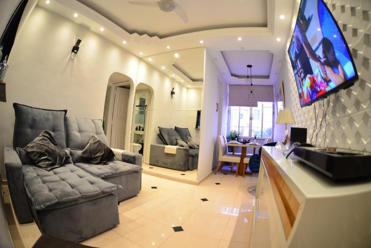 Apartamento Quarto e sala luxo COPACABANA O MUST' Rio de Janeiro Exterior foto