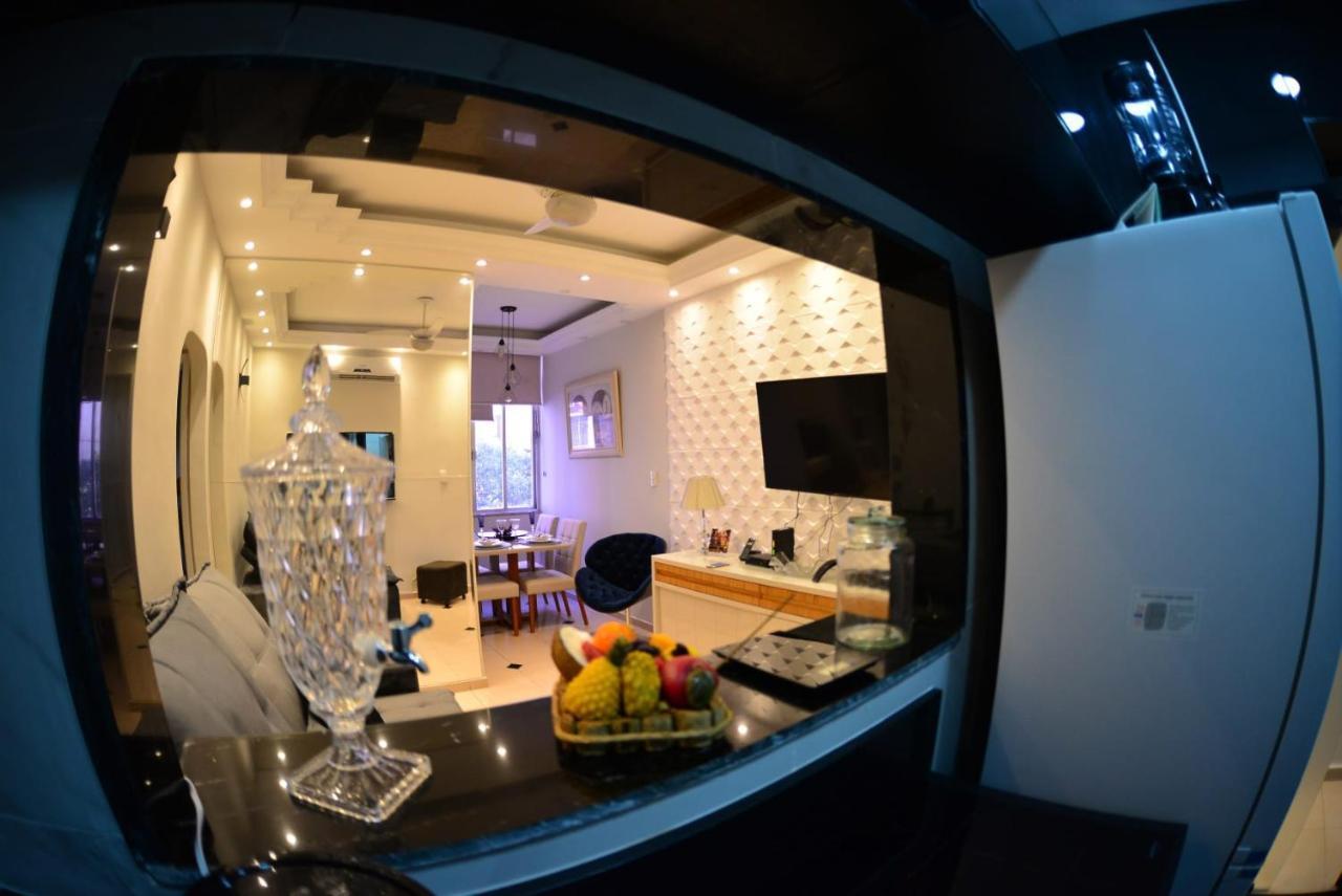 Apartamento Quarto e sala luxo COPACABANA O MUST' Rio de Janeiro Exterior foto
